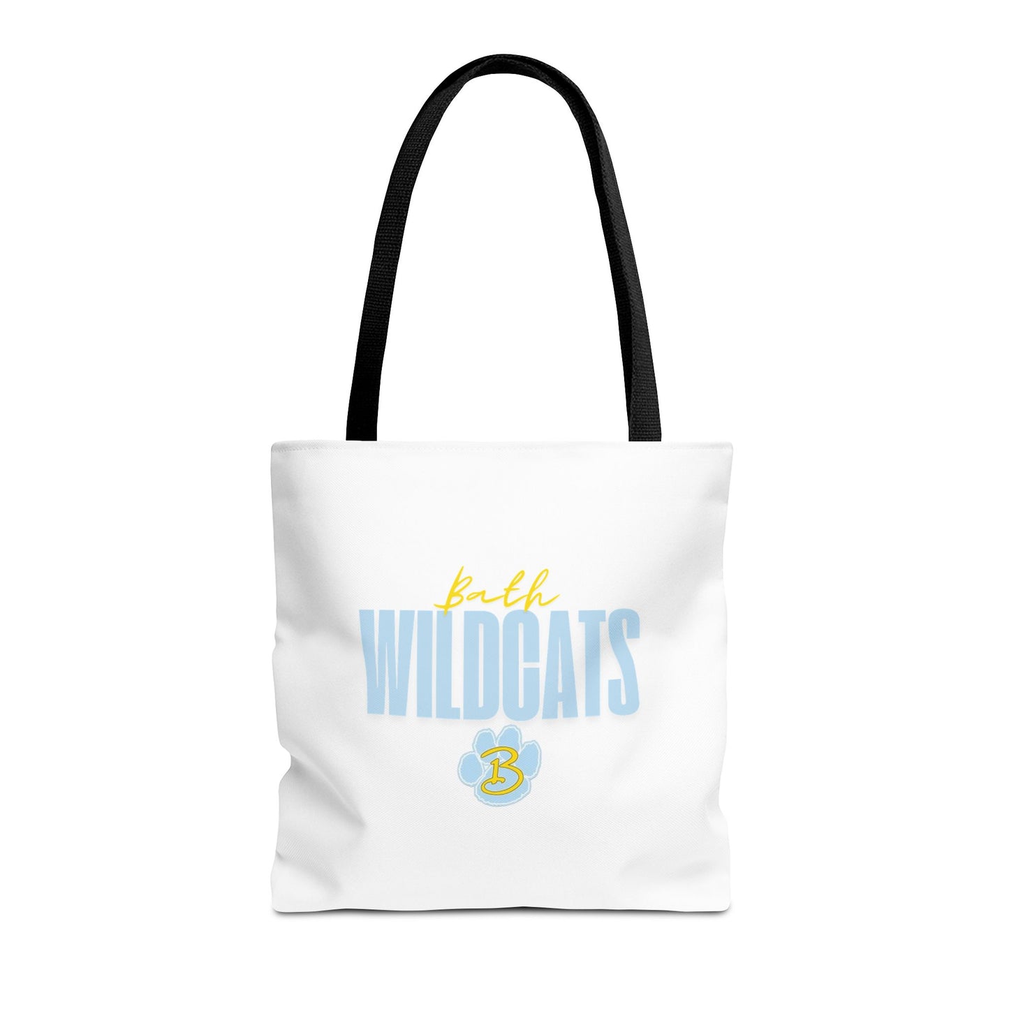Bath Custom White Tote Bag