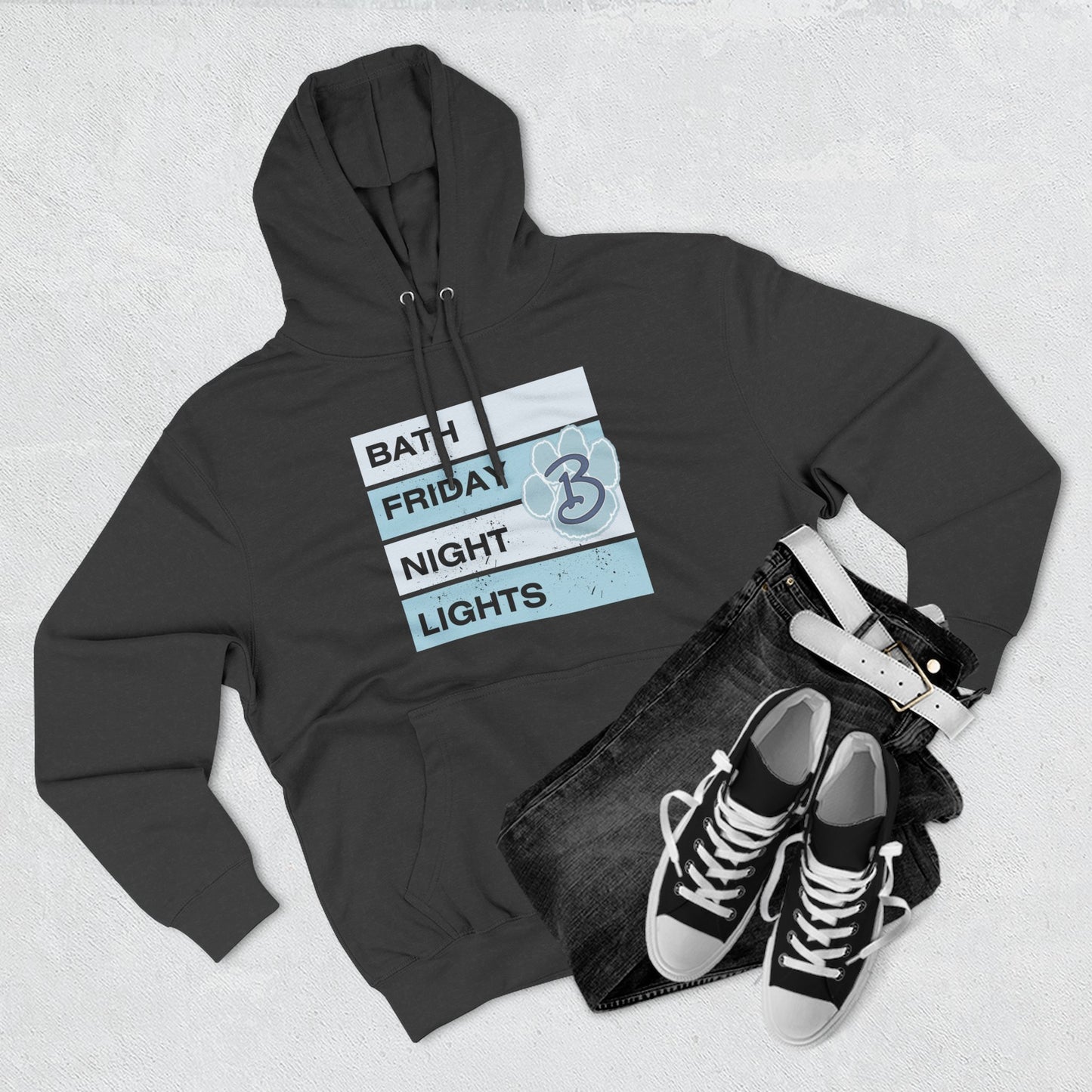 Bath Three-Panel Fleece Hoodie - Friday Night Lights