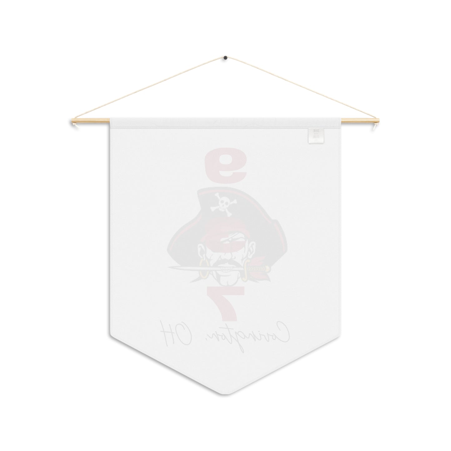 Covington White Pennant