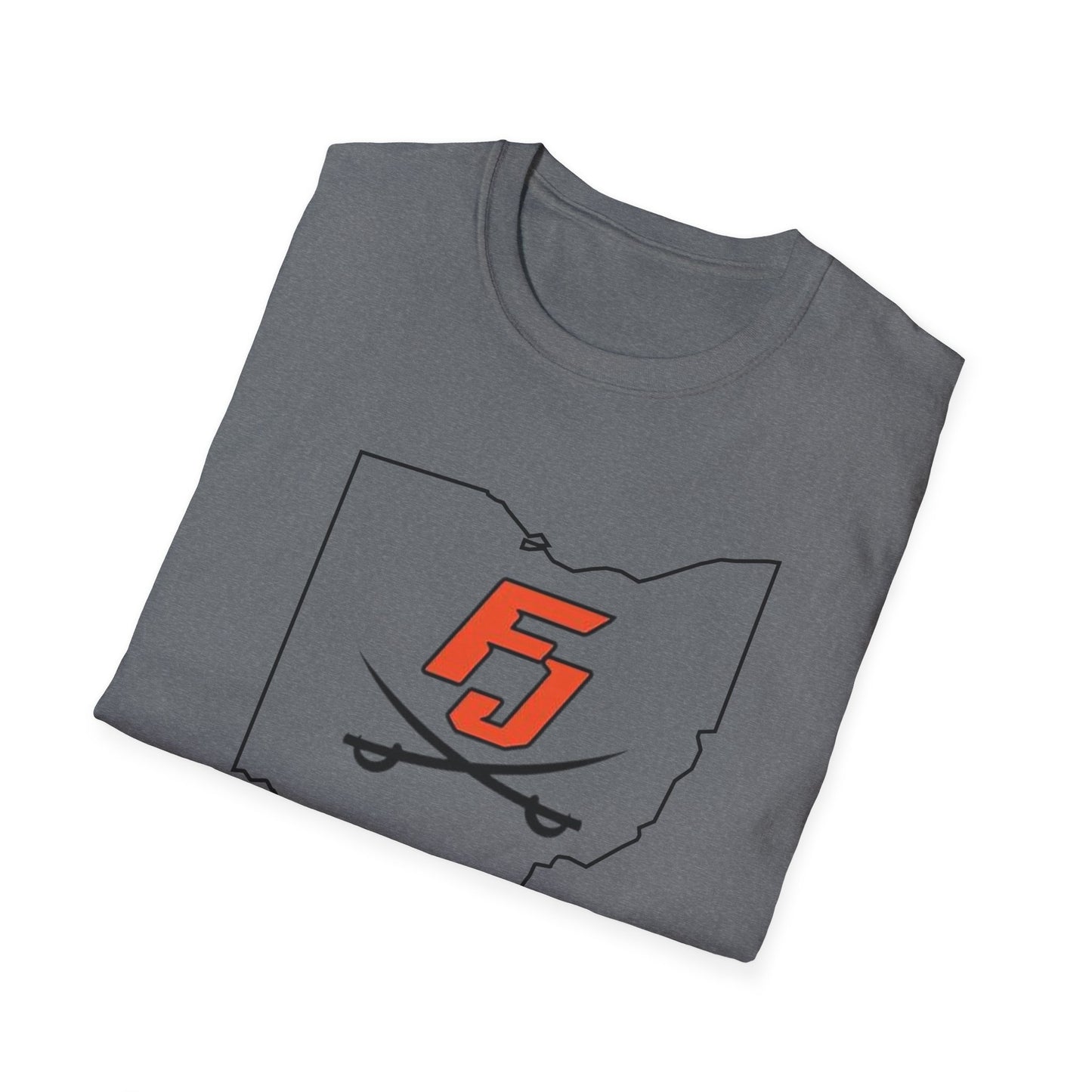 Fort Jennings Ohio logo Gildan Tee
