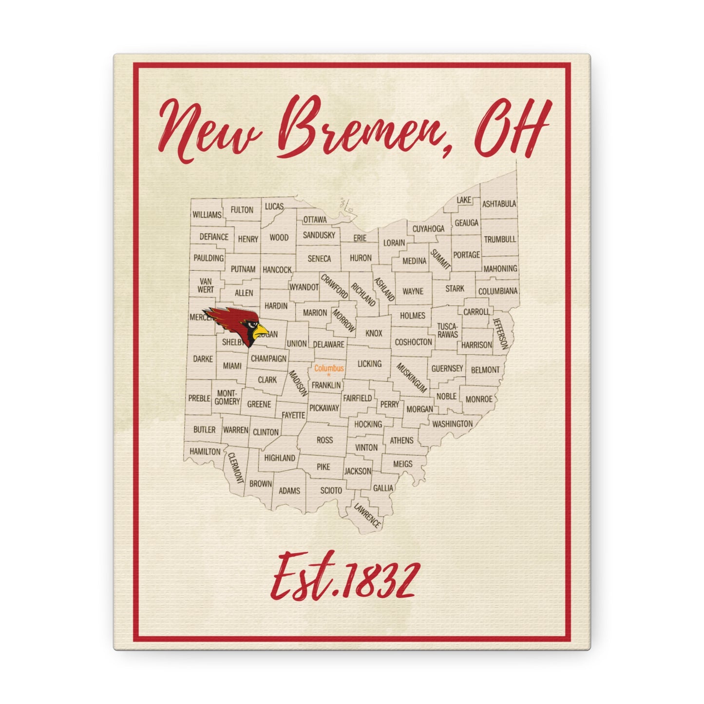 New Bremen Matte Canvas