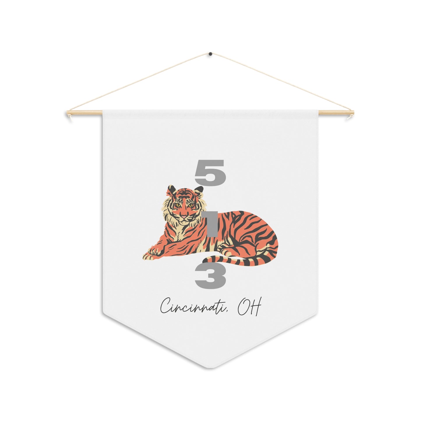 Cincinnati White Pennant