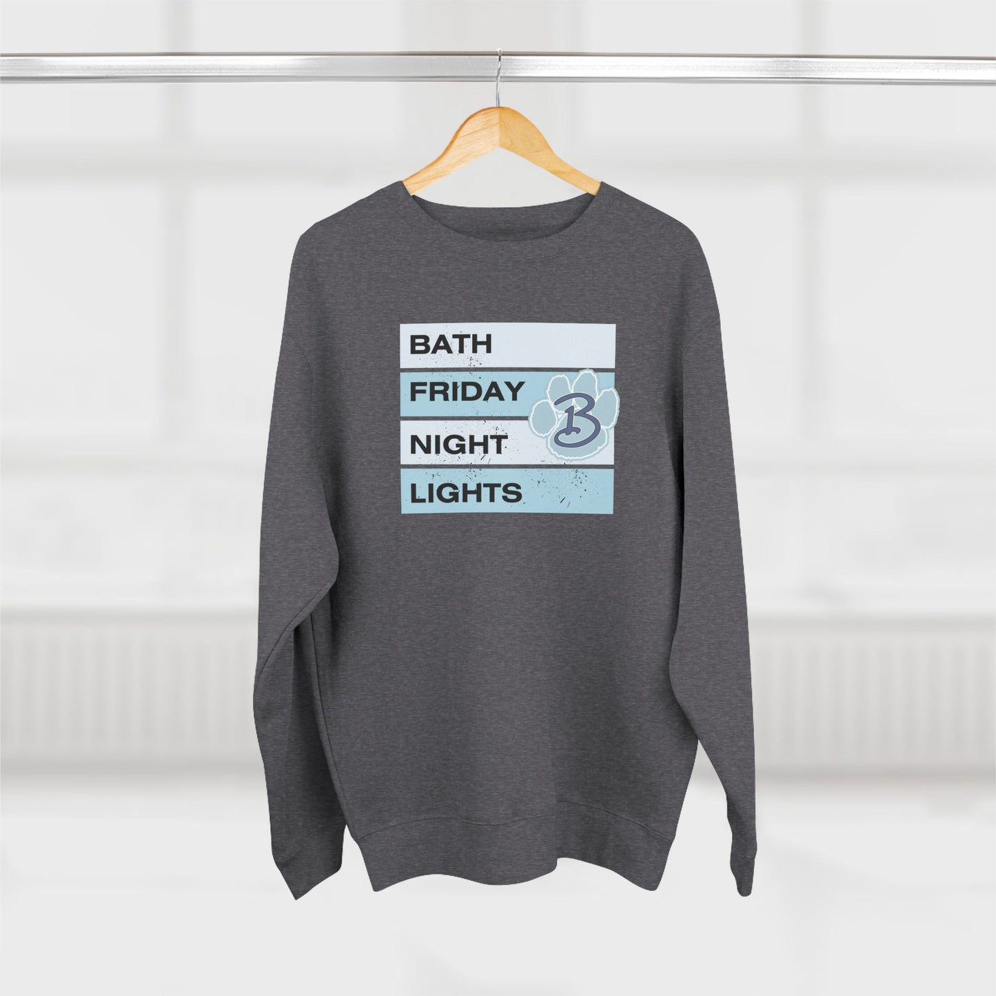 Bath Friday Night Lights Unisex Crewneck Sweatshirt