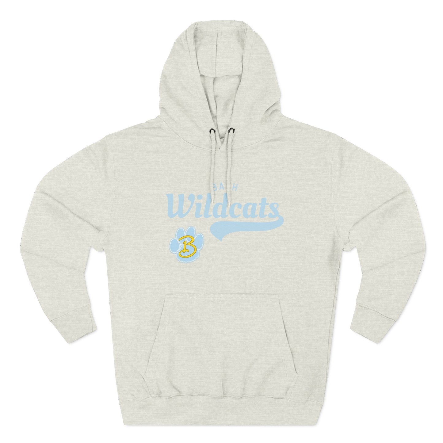 Vintage Bath Three-Panel Fleece Hoodie