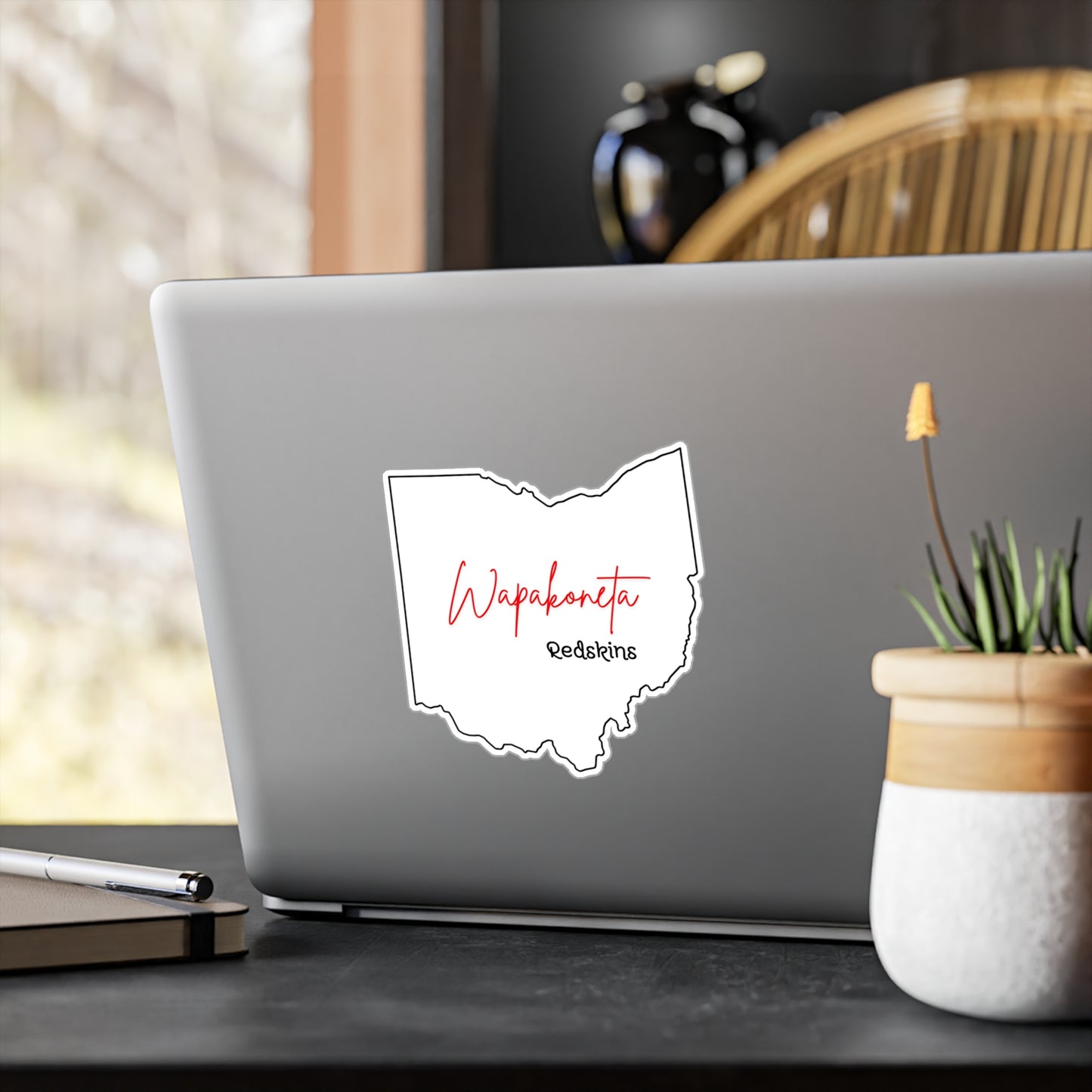 Wapak White Vinyl Decals