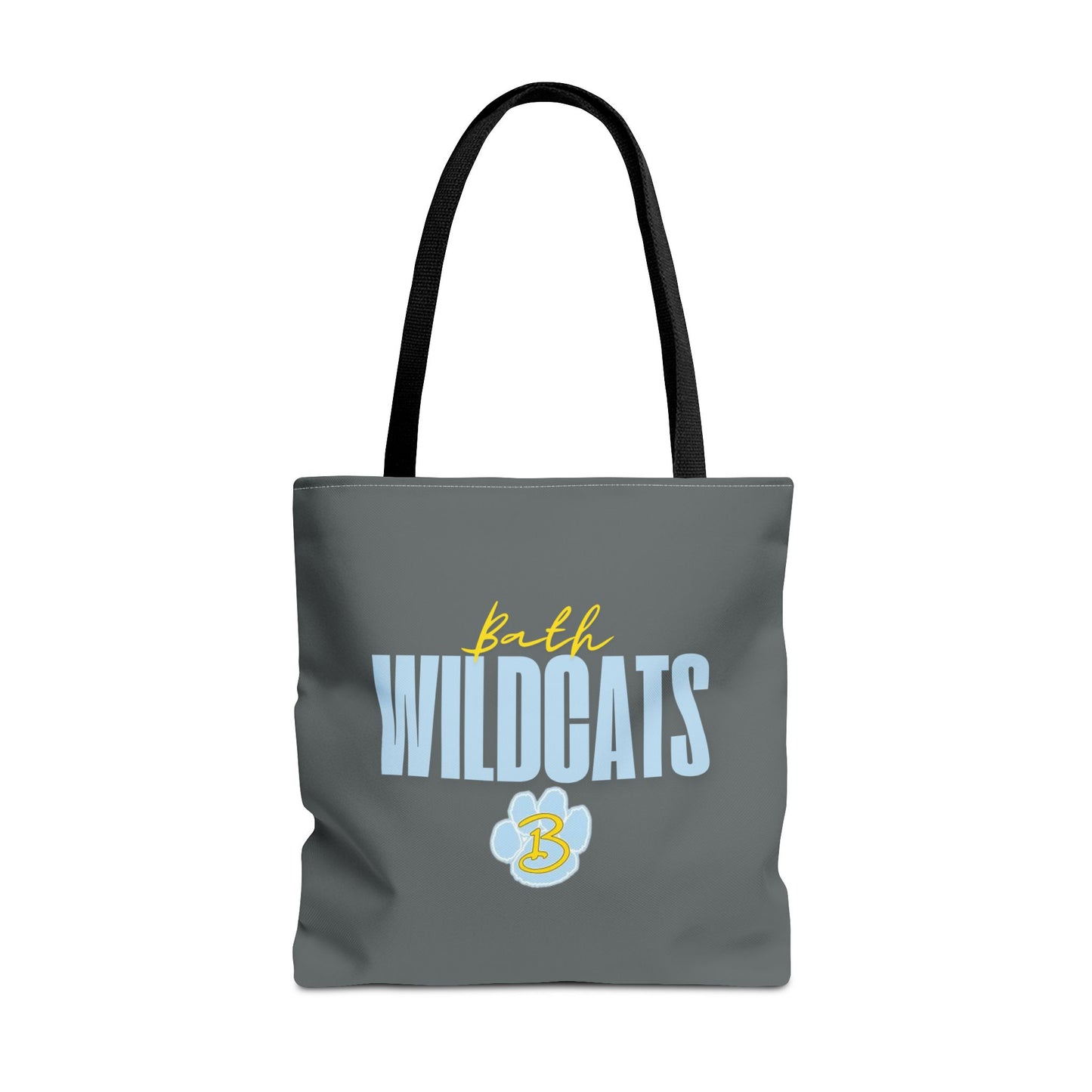 Bath Custom Grey Tote Bag