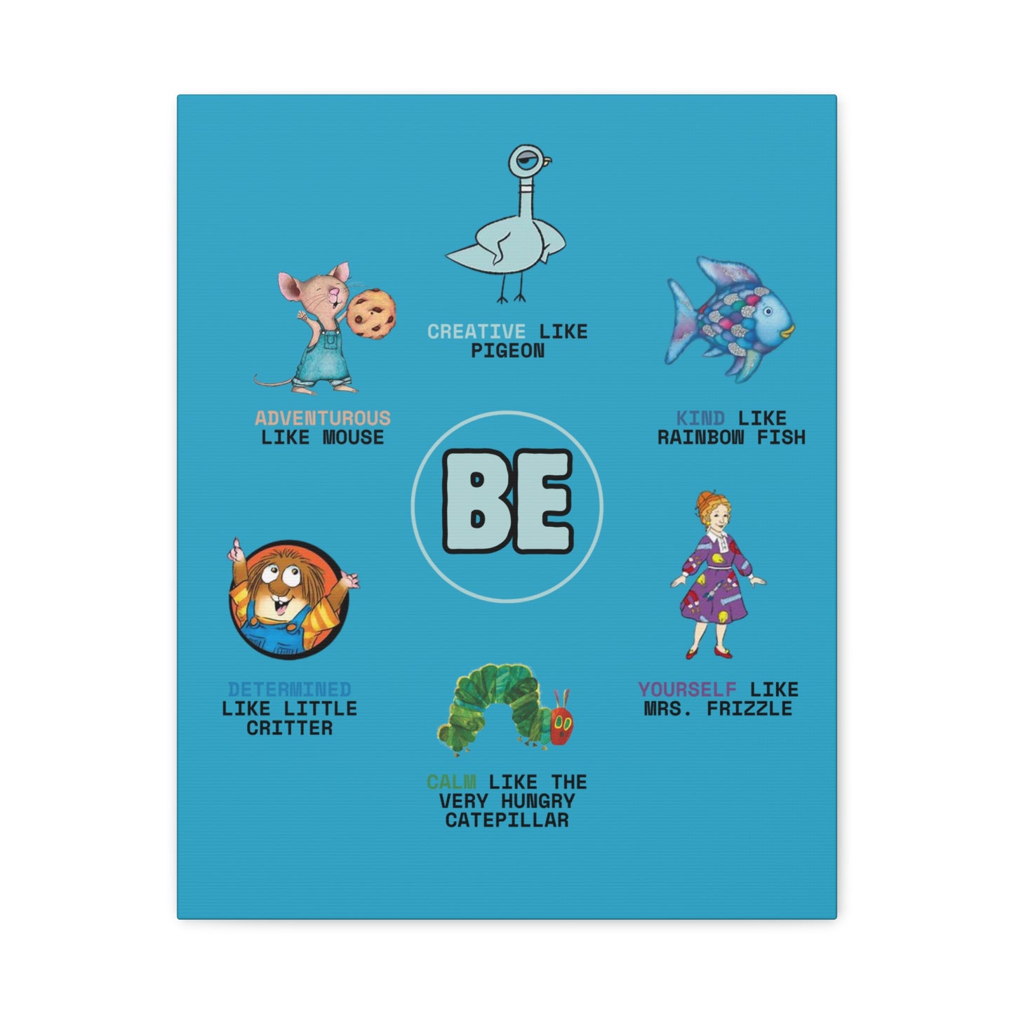 Children's Book Favorites Matte Canvas