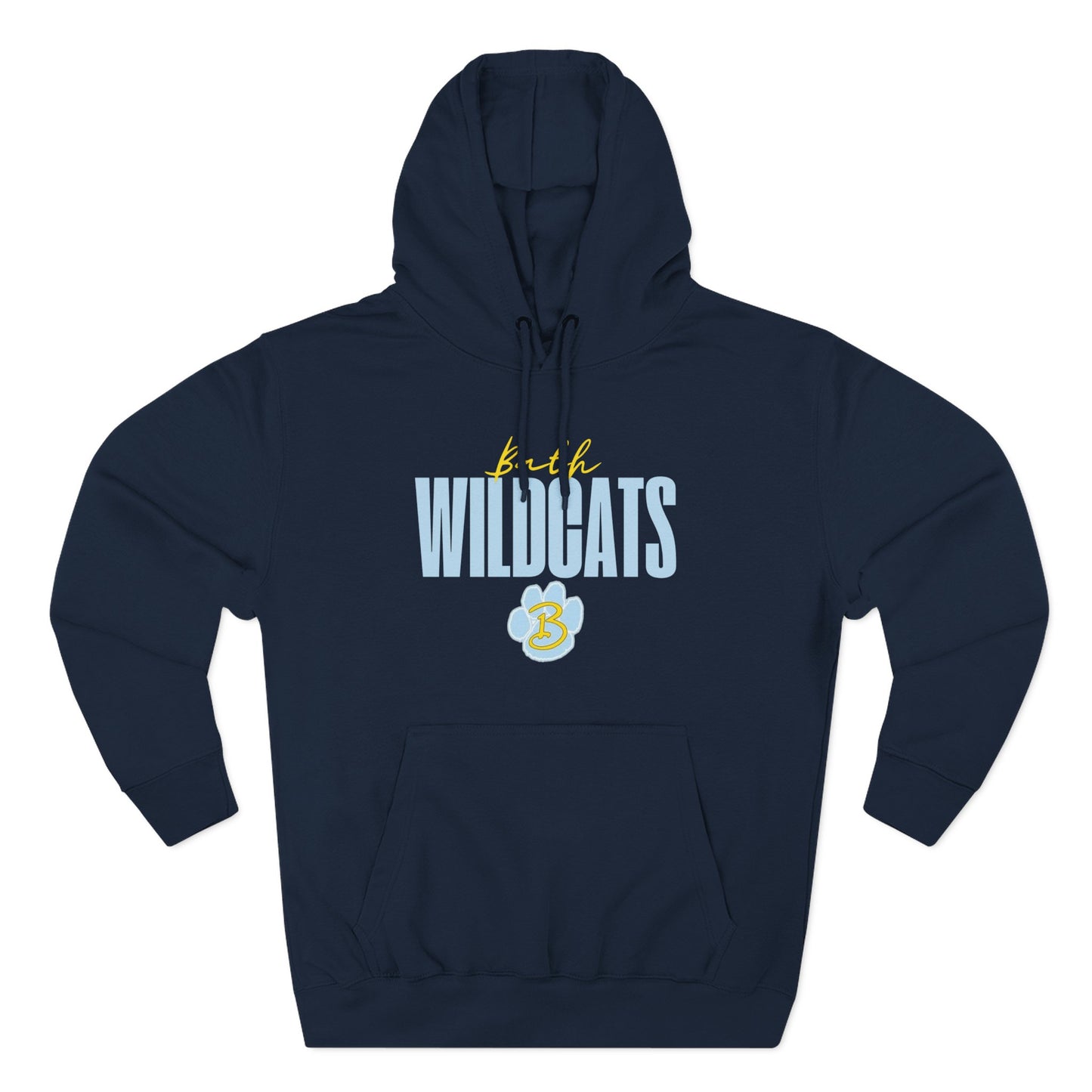 Bath Three-Panel Fleece Hoodie