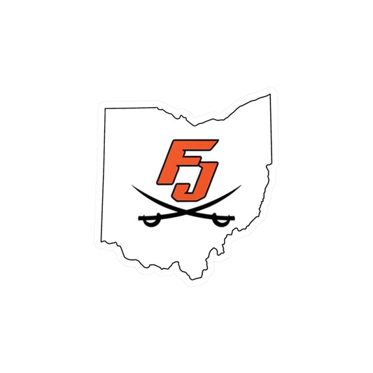 FJ White Vinyl Decals