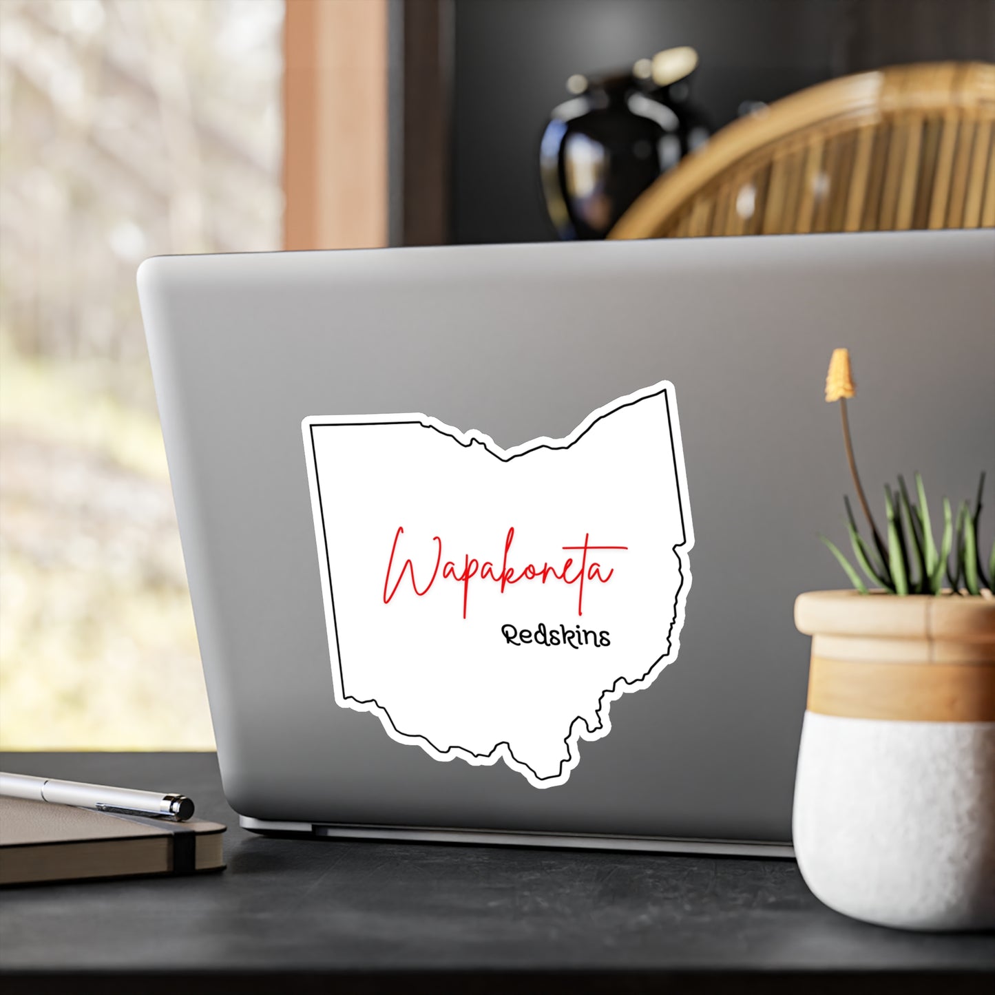 Wapak White Vinyl Decals