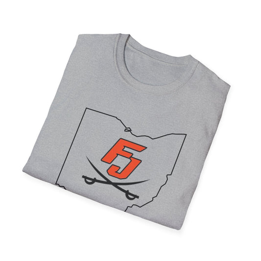 Fort Jennings Ohio logo Gildan Tee