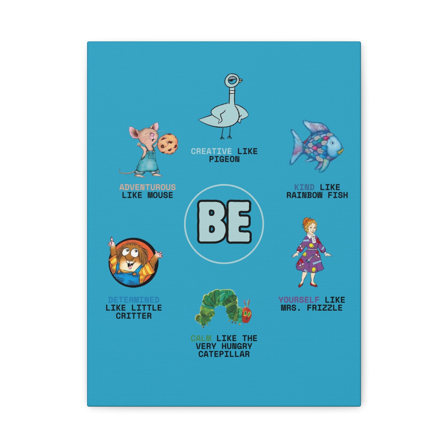 Children's Book Favorites Matte Canvas