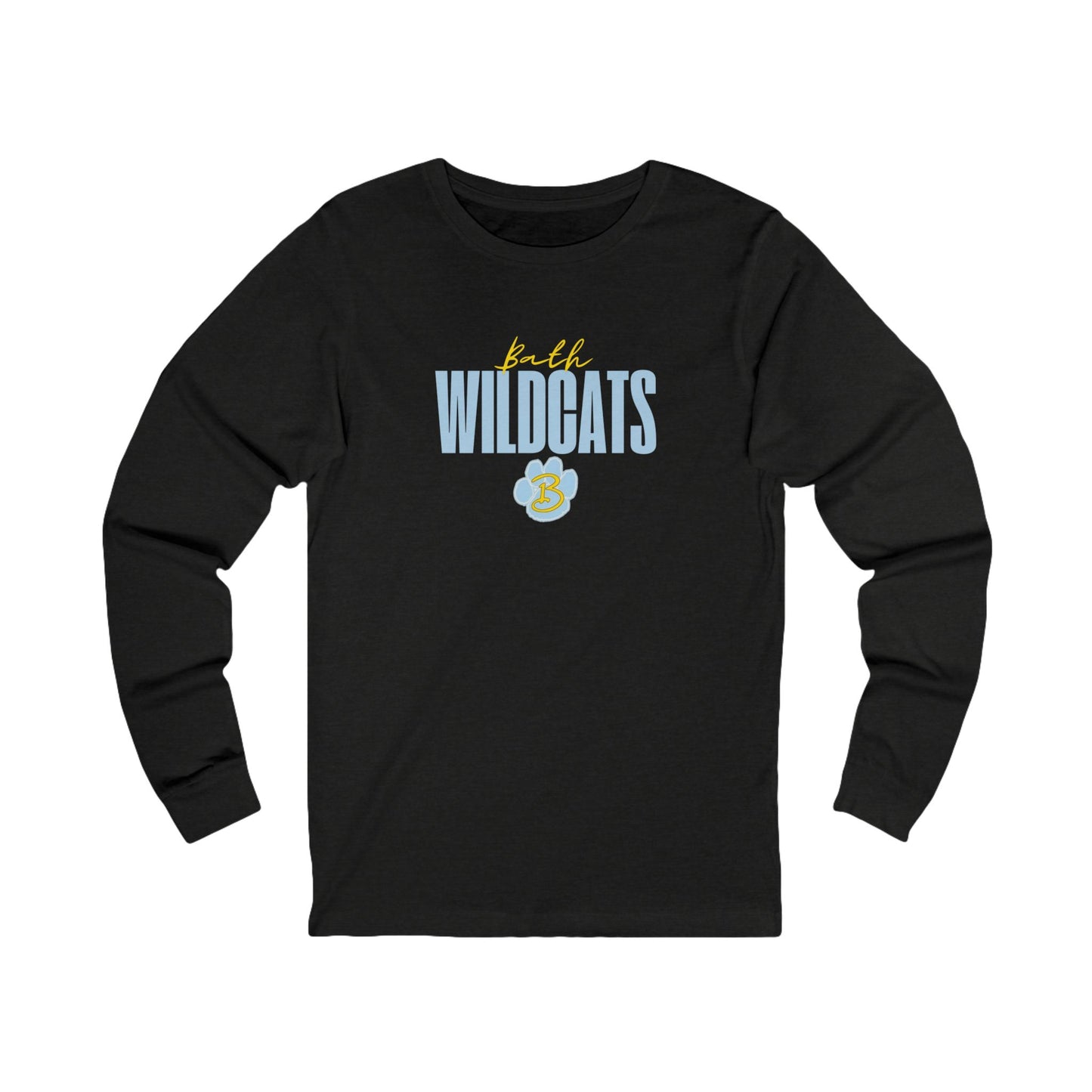Bath Bella Canvas Long Sleeve Tee - Wildcats