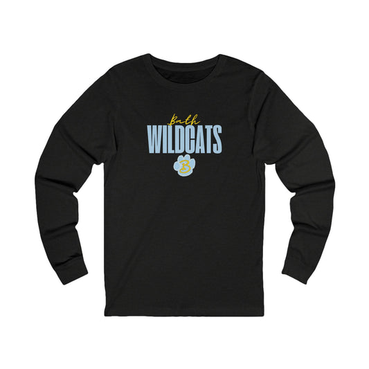 Bath Bella Canvas Long Sleeve Tee - Wildcats
