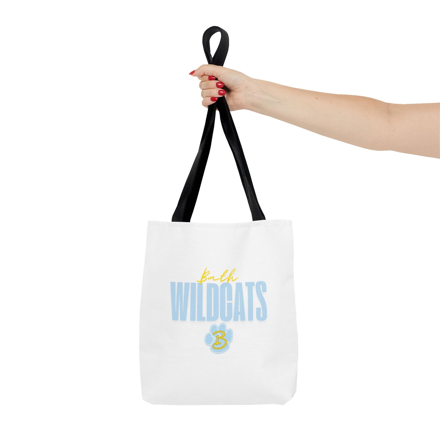 Bath Custom White Tote Bag