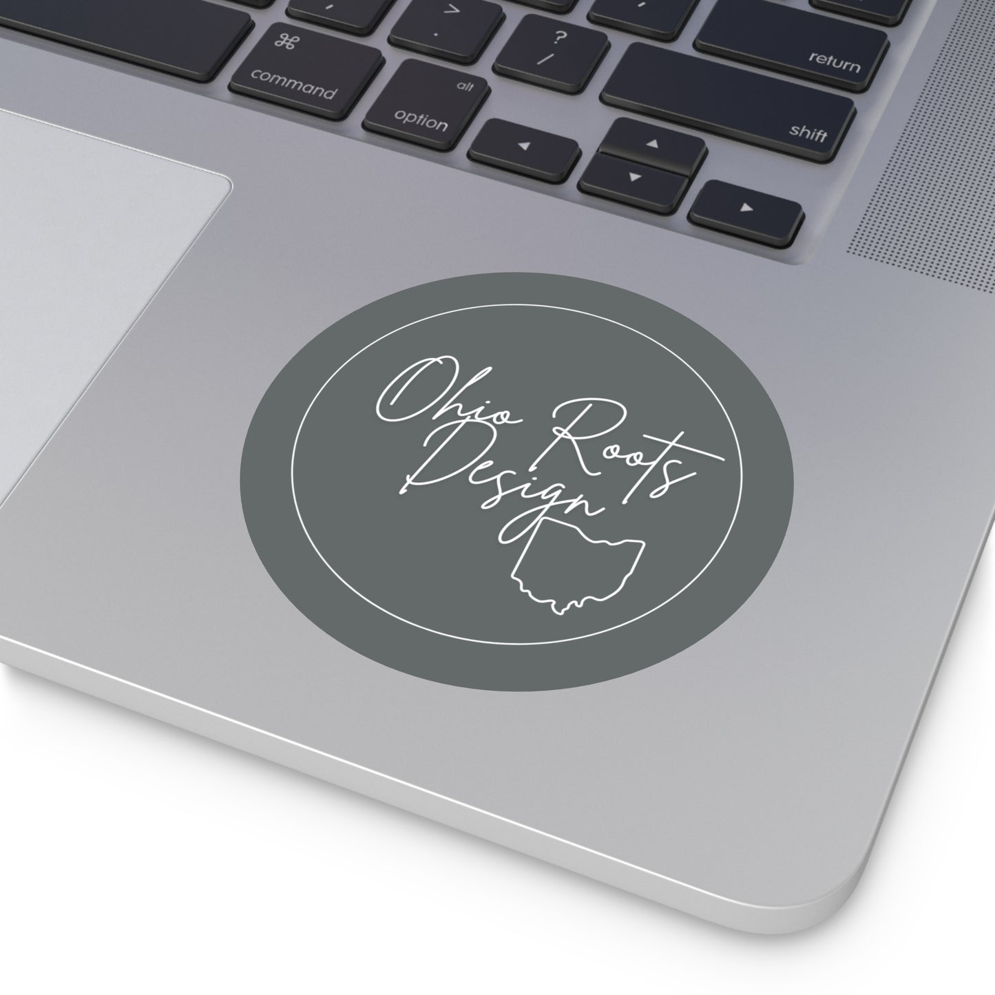 Ohio Roots Round Vinyl Stickers