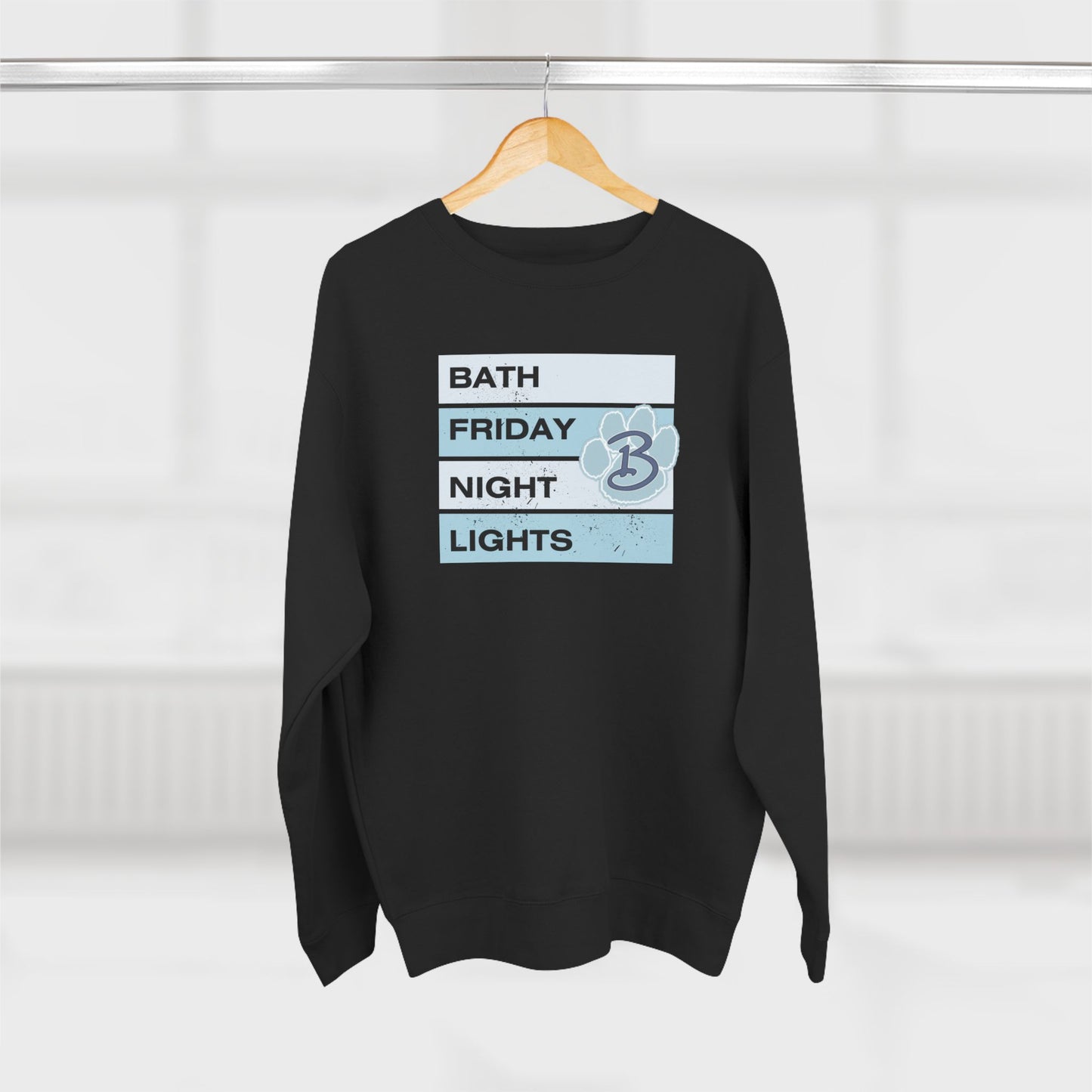 Bath Friday Night Lights Unisex Crewneck Sweatshirt