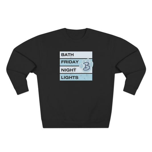 Bath Friday Night Lights Unisex Crewneck Sweatshirt