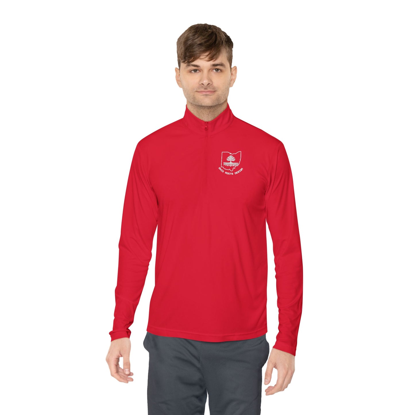 Ohio Roots Design 1/4 Zip Pullover