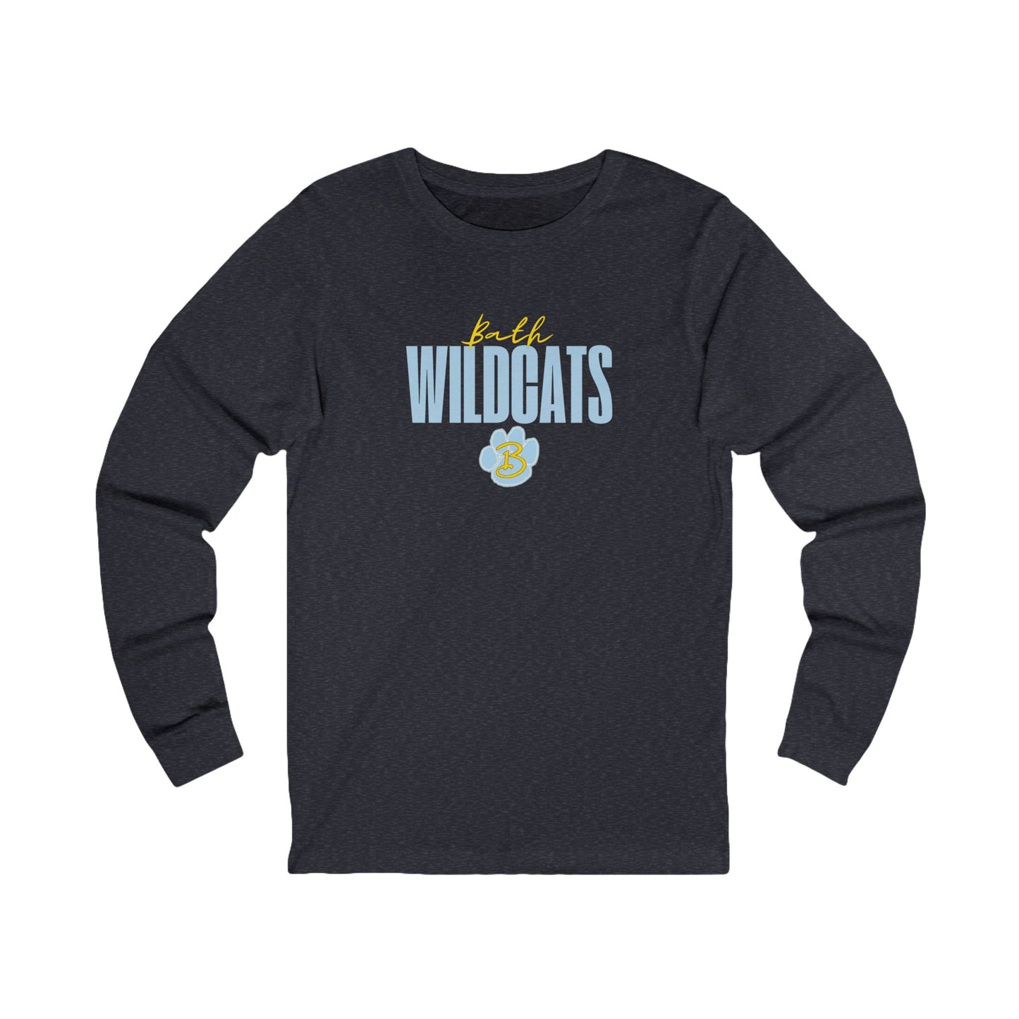 Bath Bella Canvas Long Sleeve Tee - Wildcats