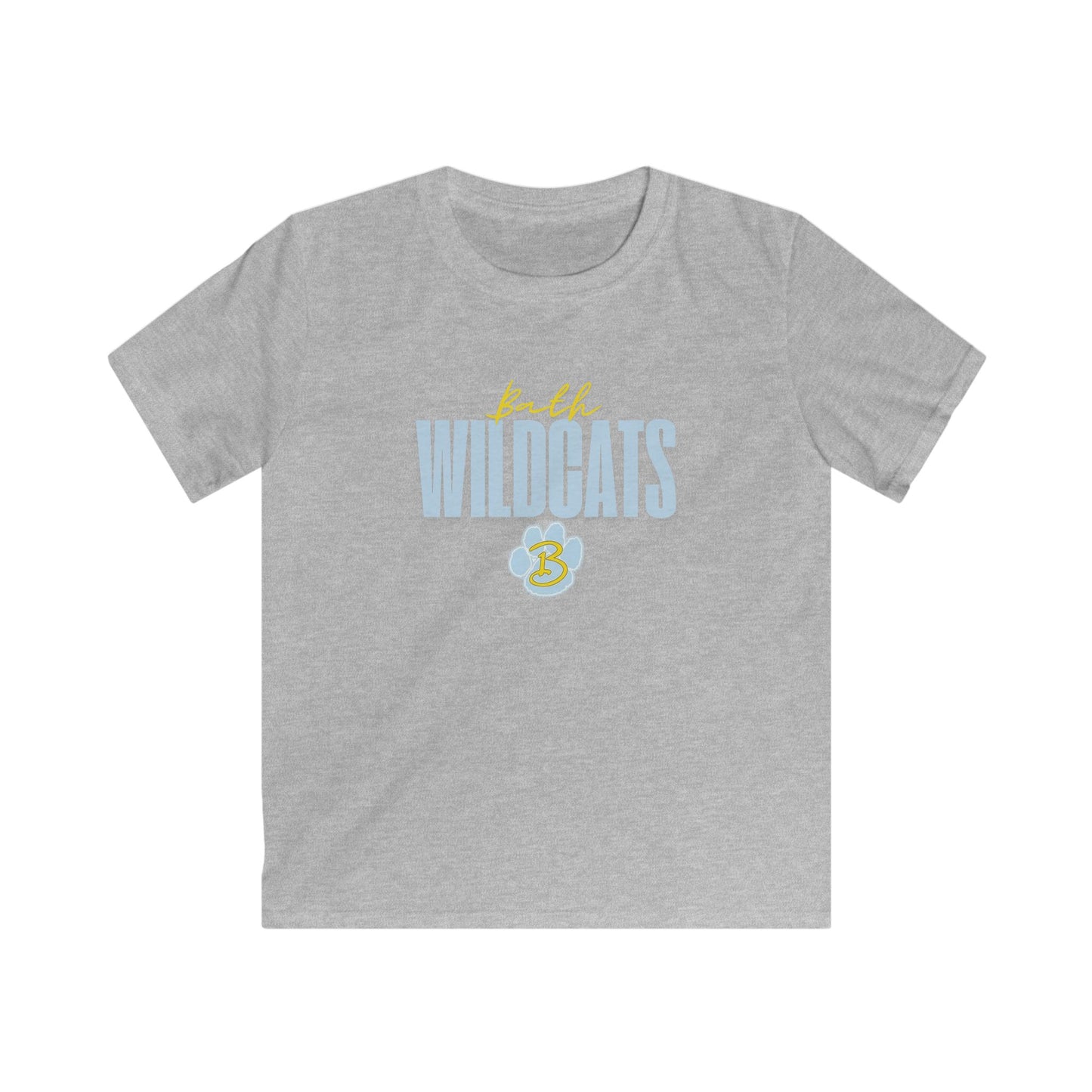 Kids Bath Wildcats Softstyle Tee