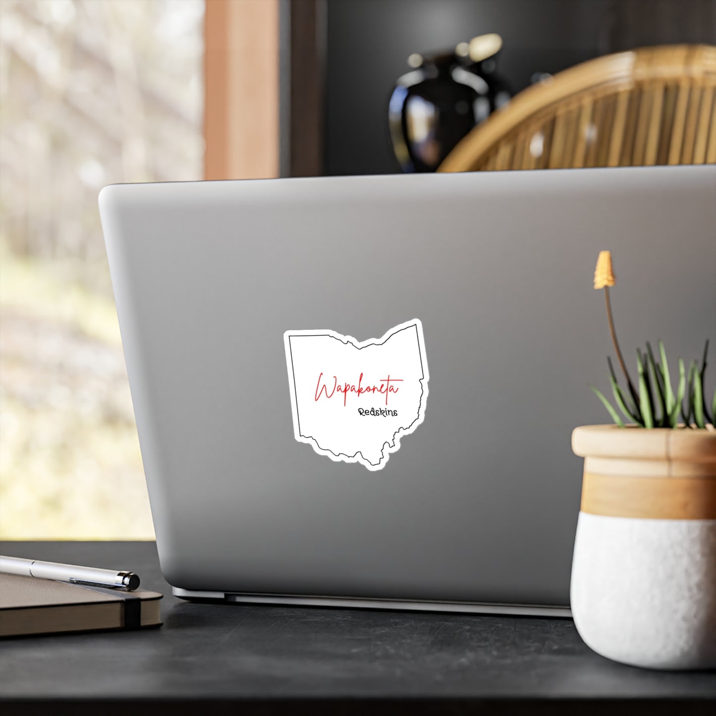 Wapak White Vinyl Decals