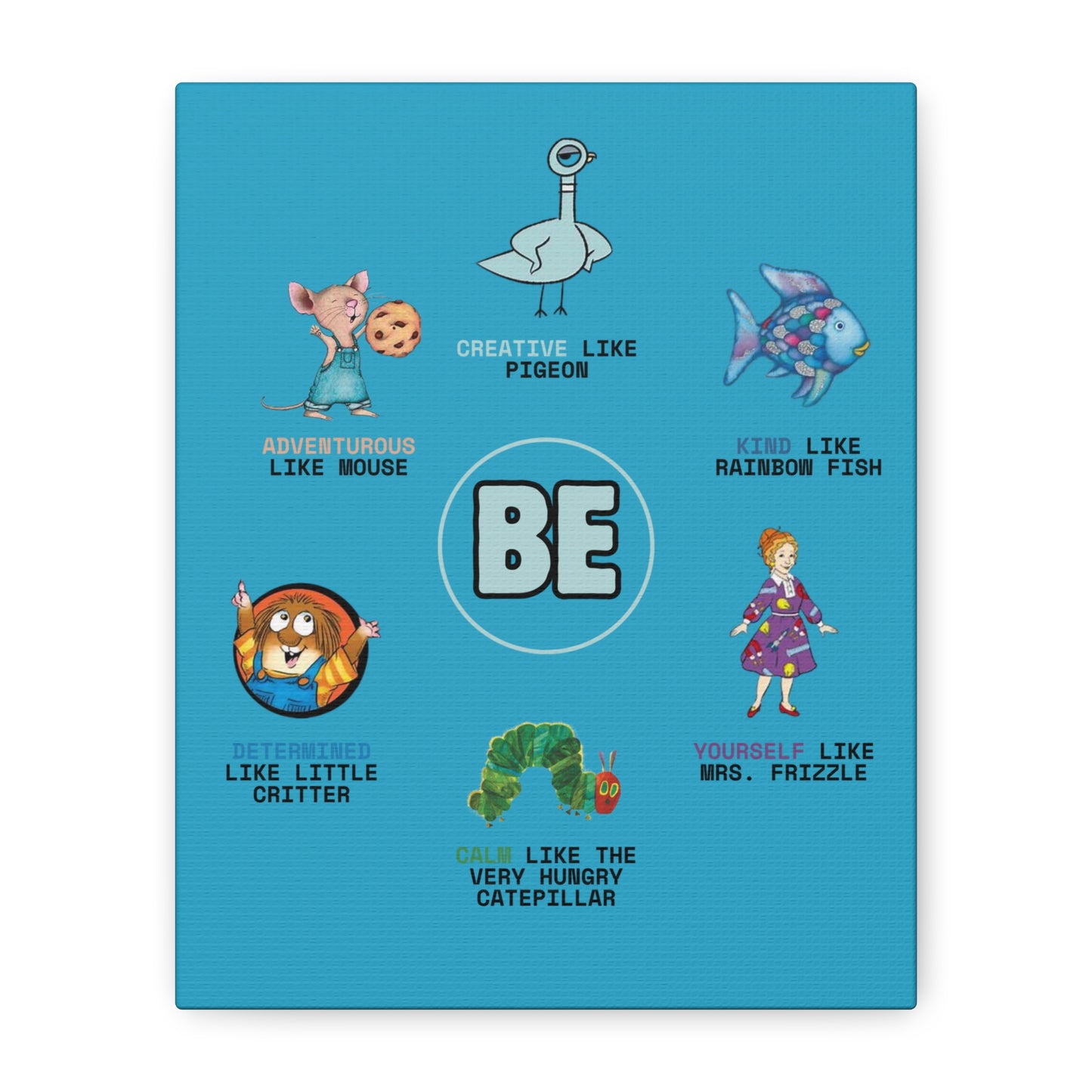 Children's Book Favorites Matte Canvas