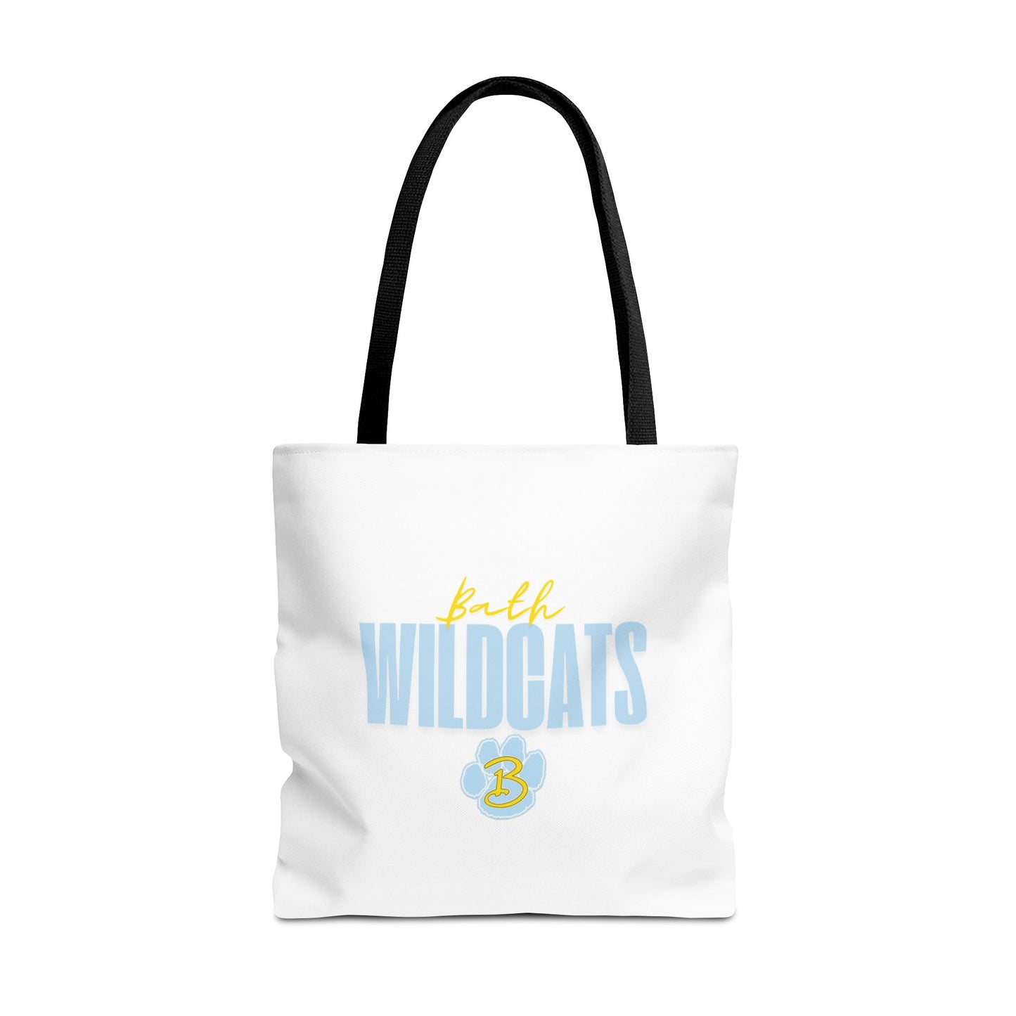 Bath Custom White Tote Bag