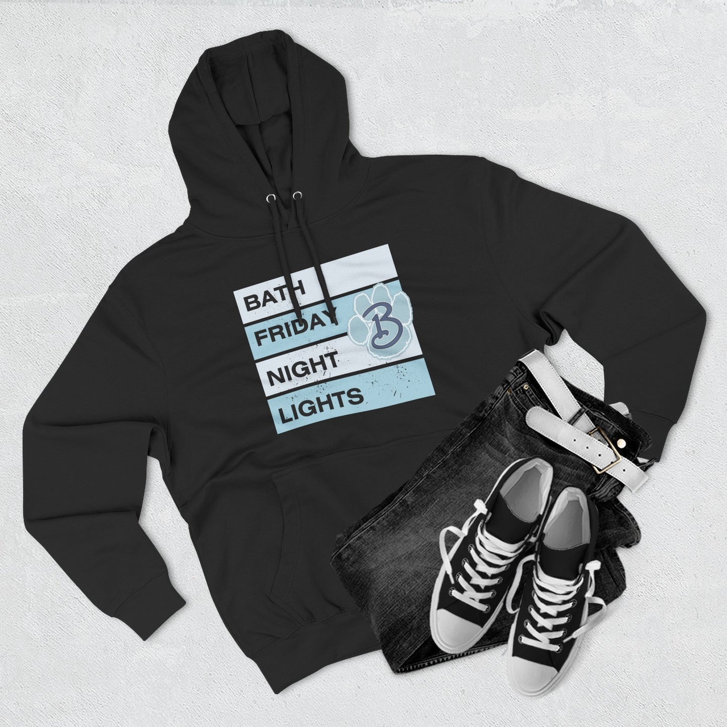 Bath Three-Panel Fleece Hoodie - Friday Night Lights
