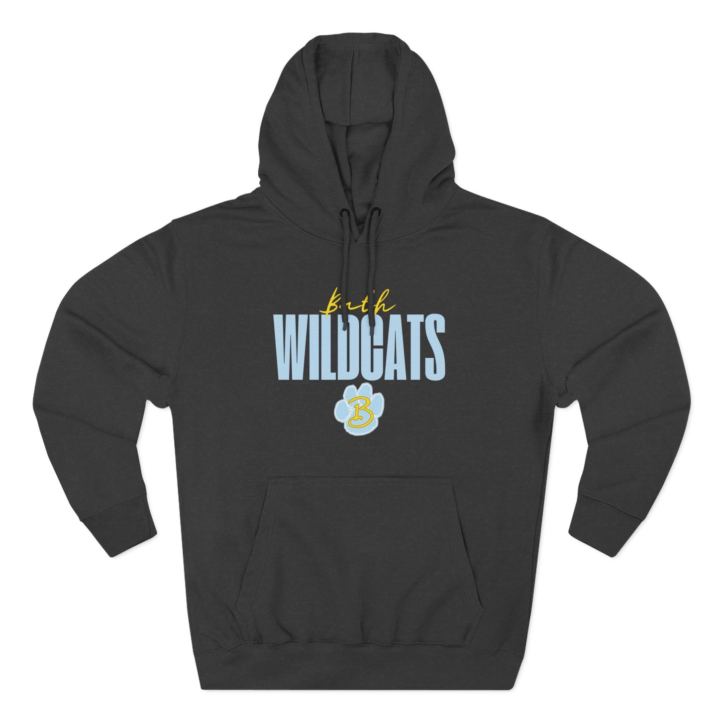 Bath Three-Panel Fleece Hoodie