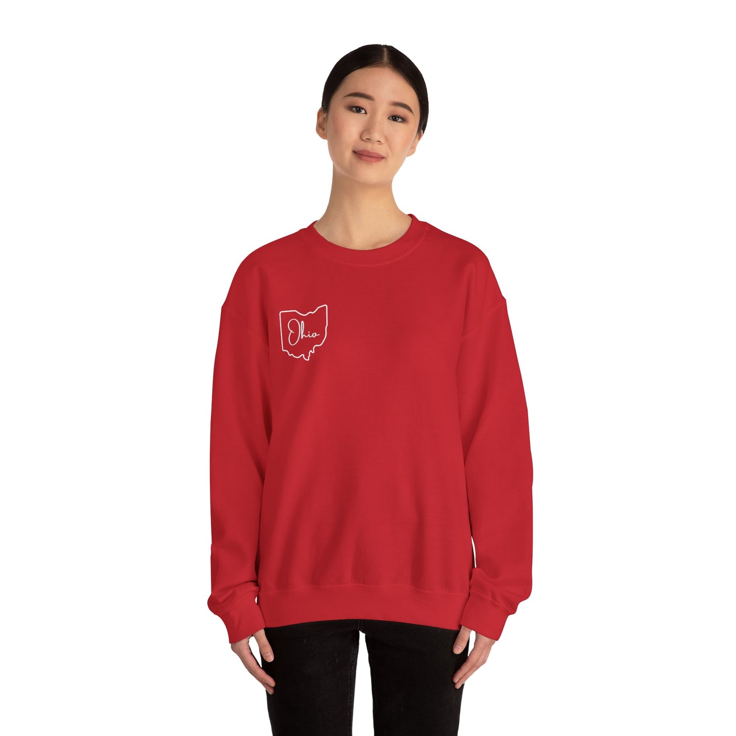 Ohio Outline Crewneck Sweatshirt