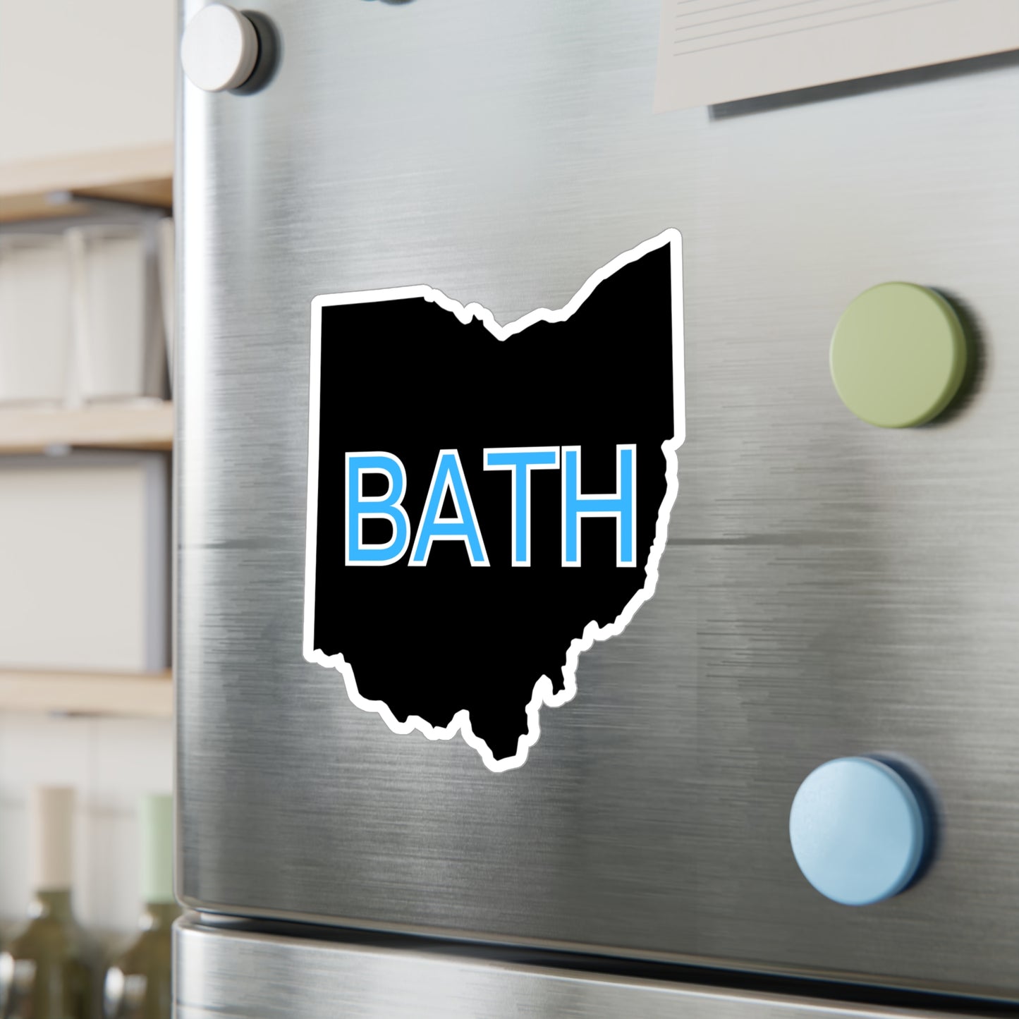 Bath Block Vinyl Decals