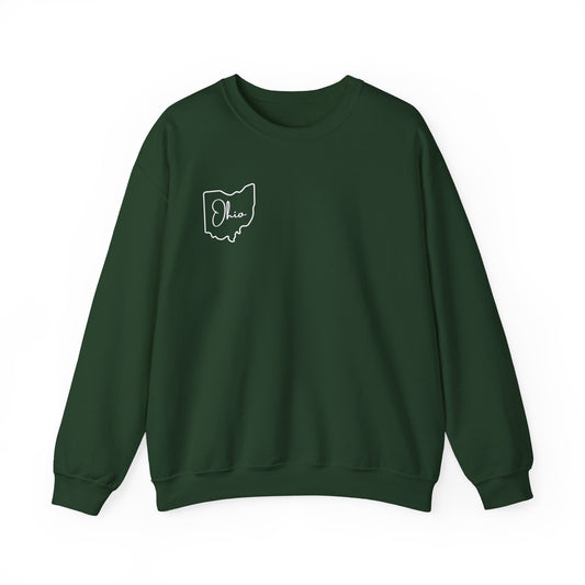 Ohio Outline Crewneck Sweatshirt