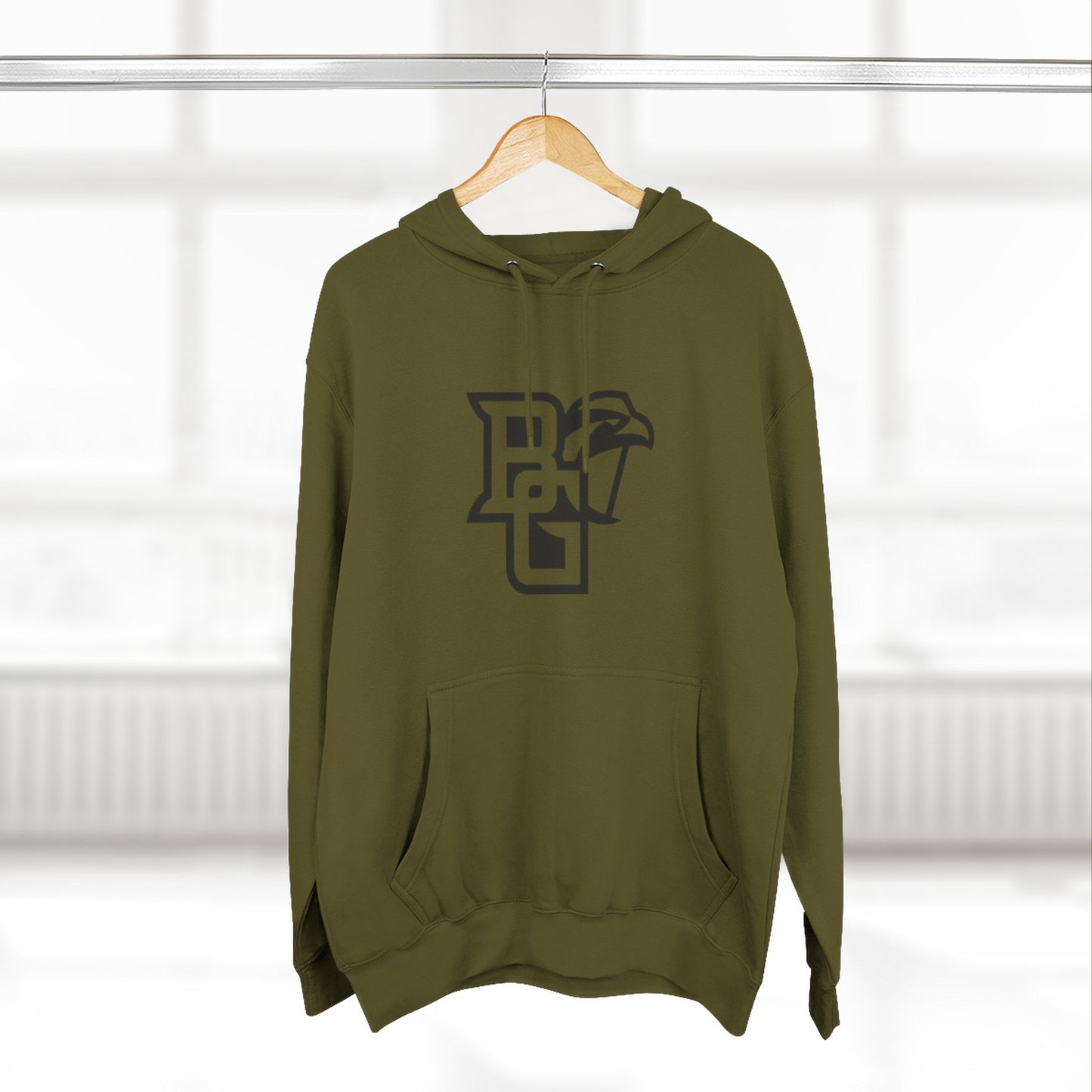 BG Three-Panel Fleece Hoodie