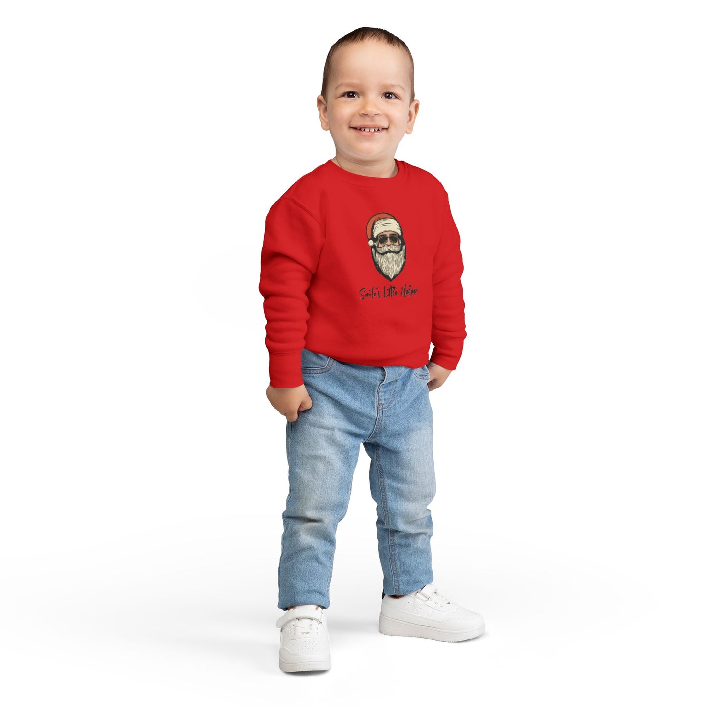 Toddler Santa's Helper Rabbit Skins Crewneck