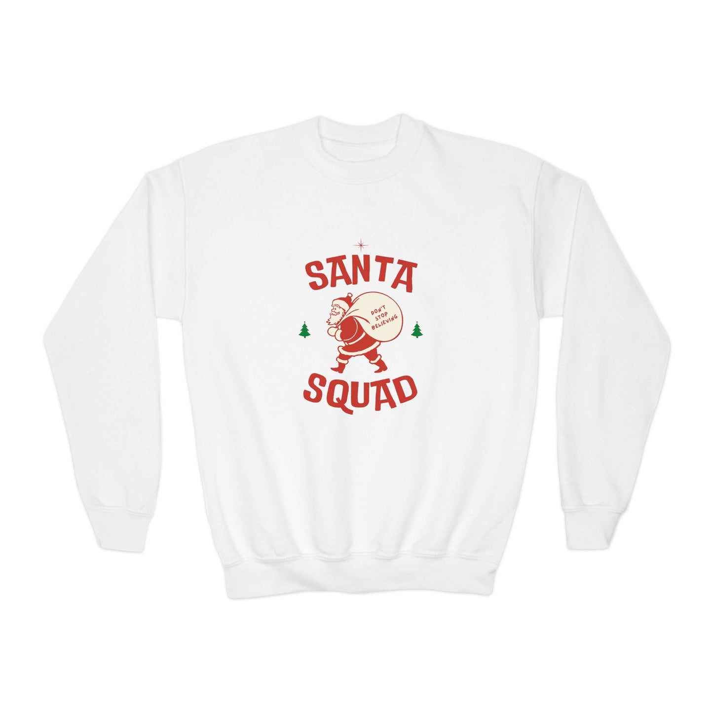 Youth Santa Squad Crewneck