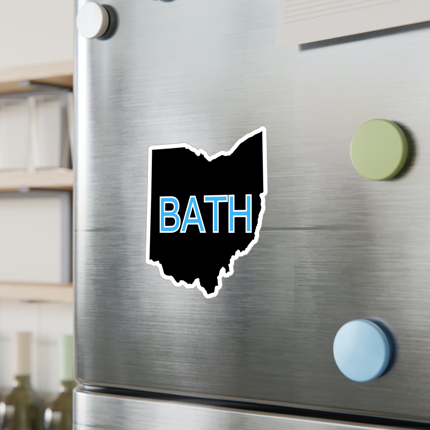 Bath Block Vinyl Decals