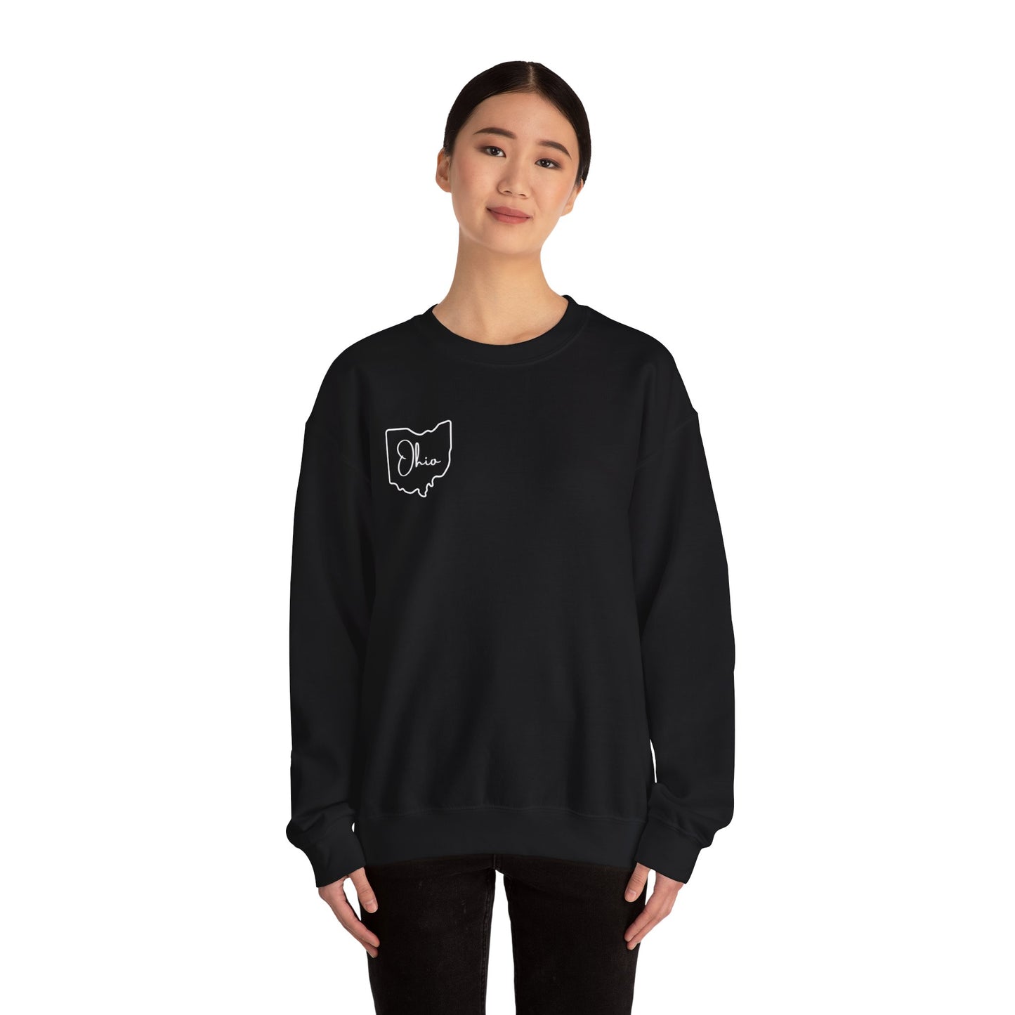 Ohio Outline Crewneck Sweatshirt