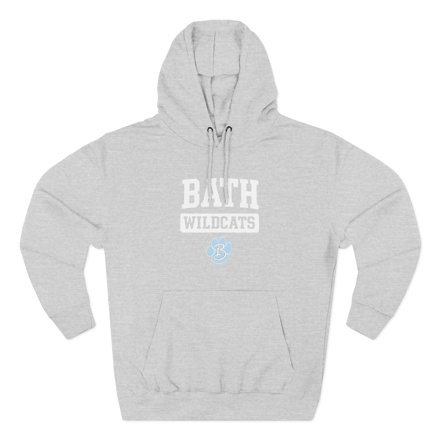 Bath Three-Panel Fleece Hoodie