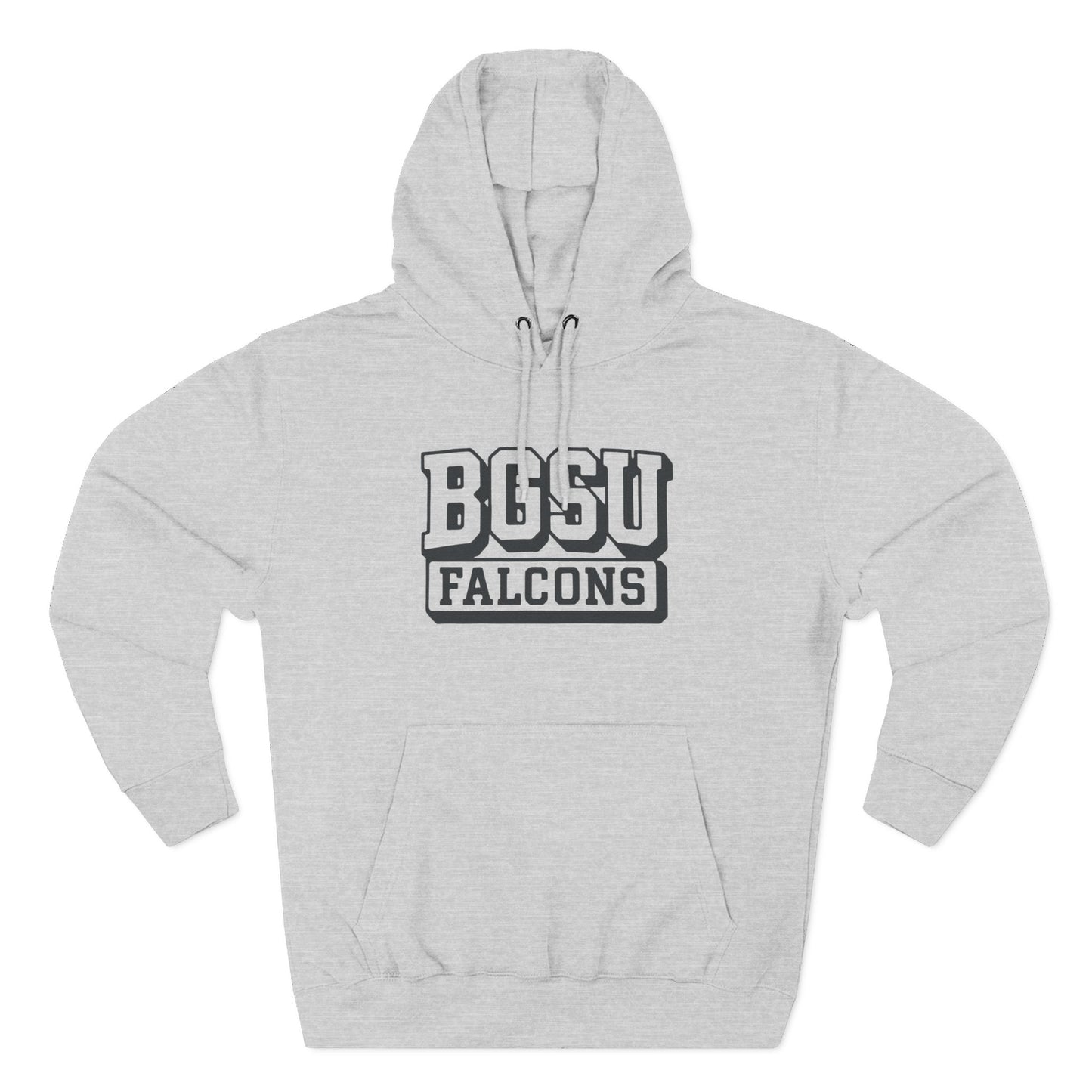 BGSU Three-Panel Fleece Hoodie