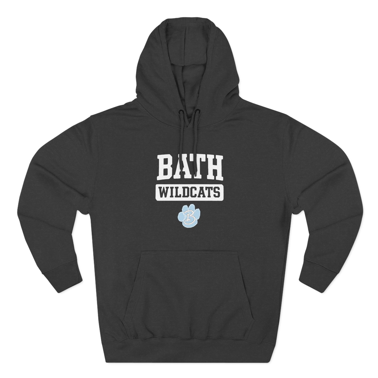 Bath Three-Panel Fleece Hoodie