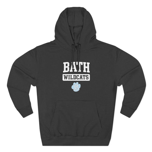 Bath Three-Panel Fleece Hoodie