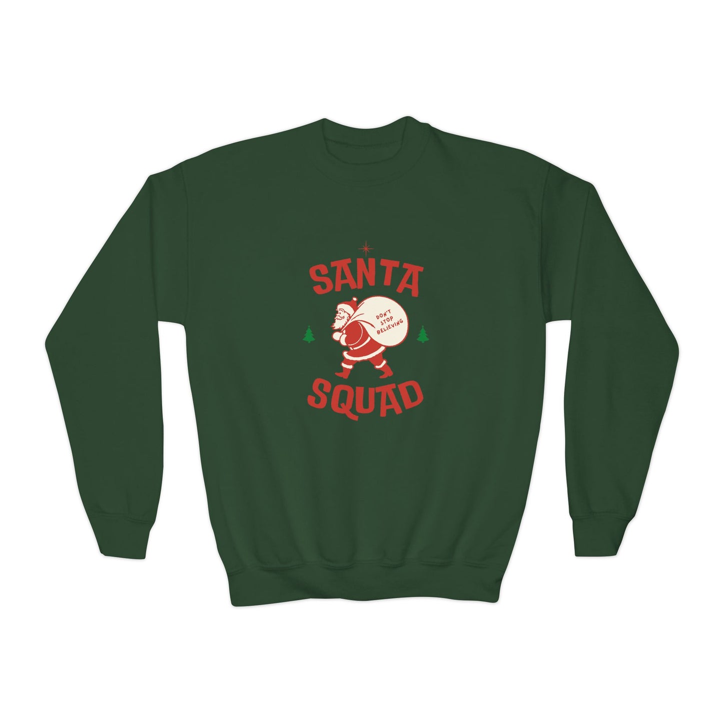Youth Santa Squad Crewneck
