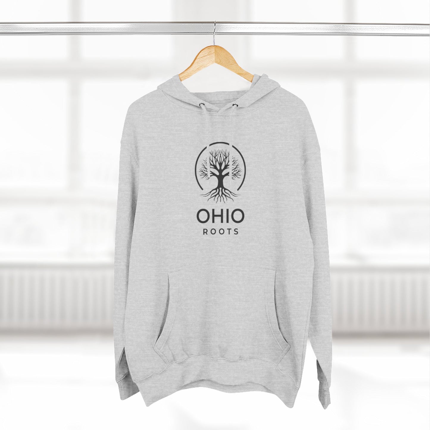 Ohio Roots Three-Panel Fleece Hoodie