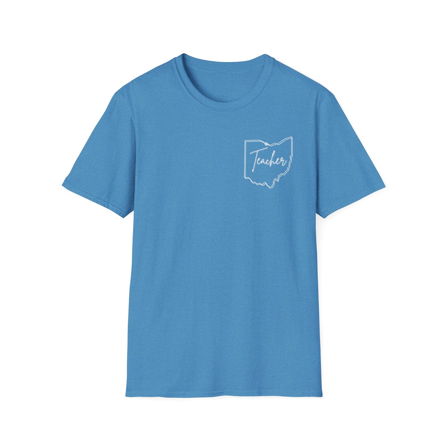 Teach Ohio shaped Logo Shirt