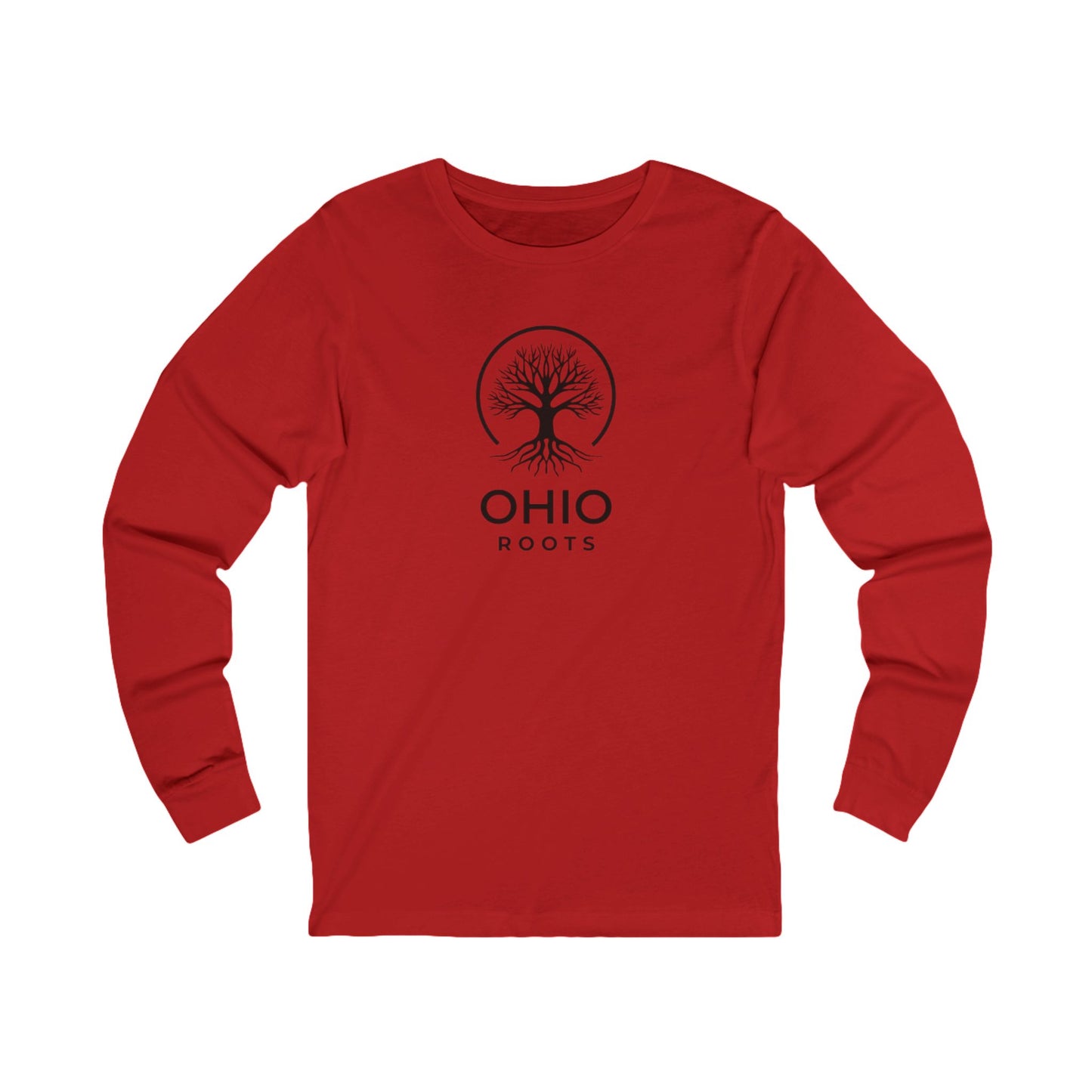 Ohio Roots Bella+Canvas Long Sleeve Tee