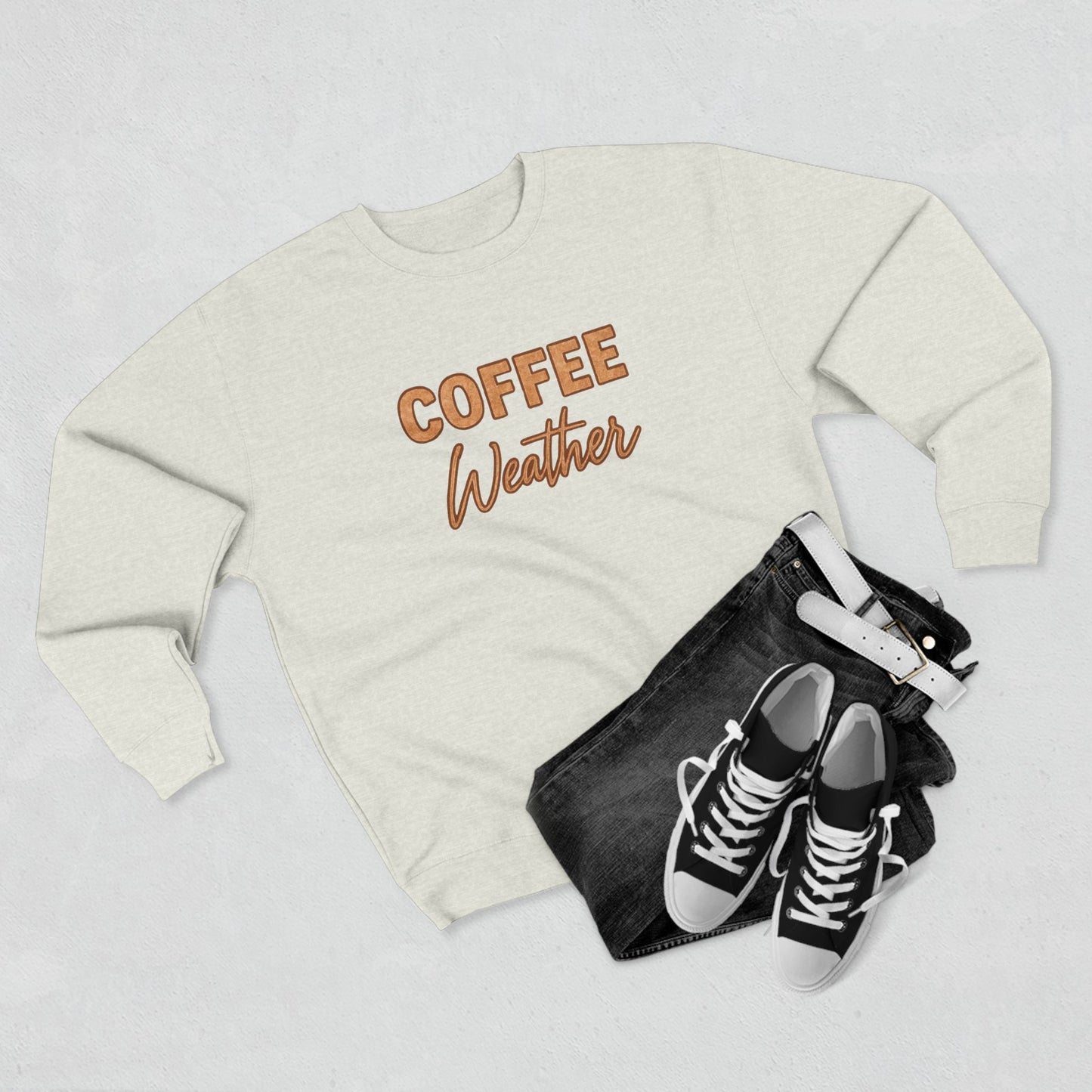 Coffee Weather Lane 7 Crewneck
