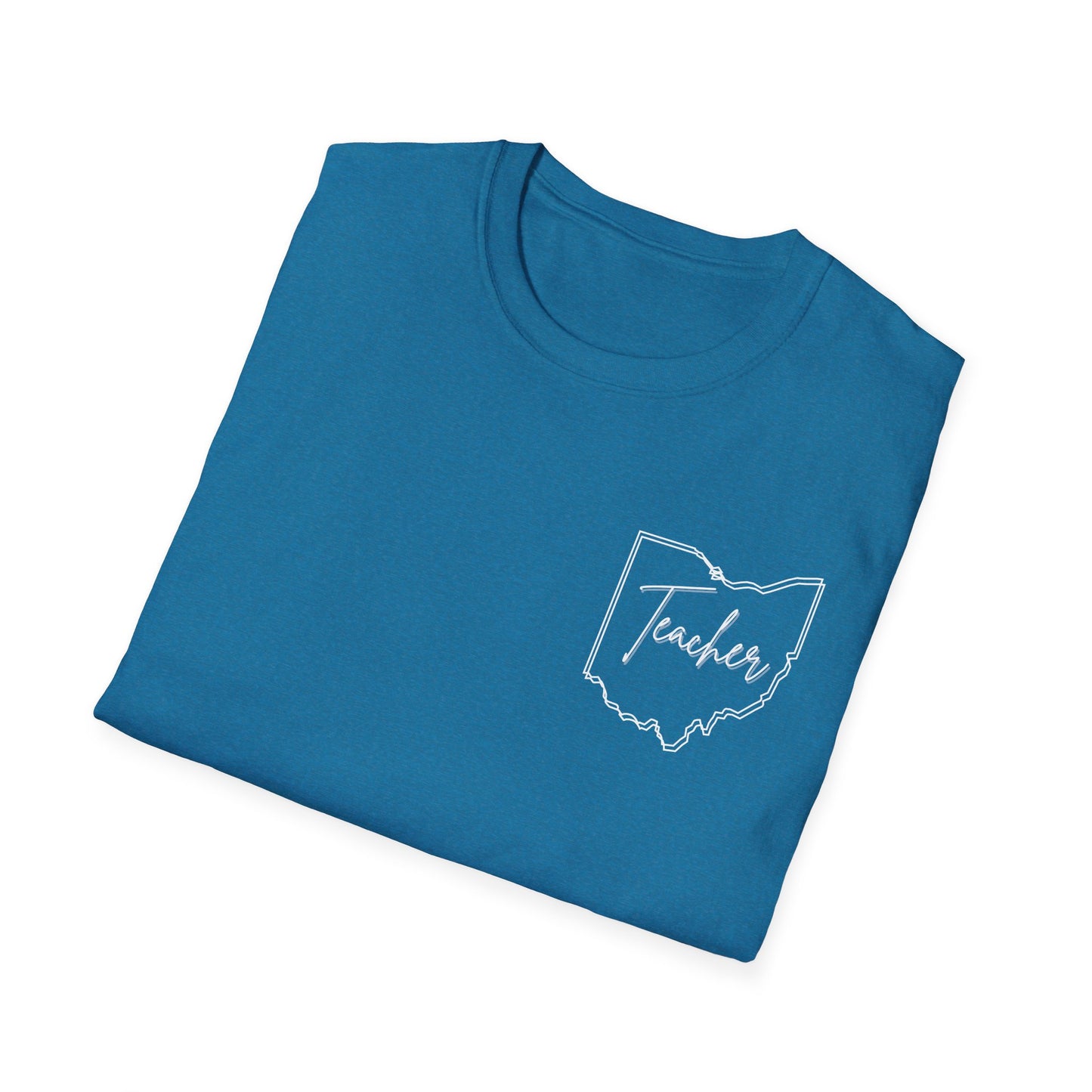 Teach Ohio shaped Logo Shirt