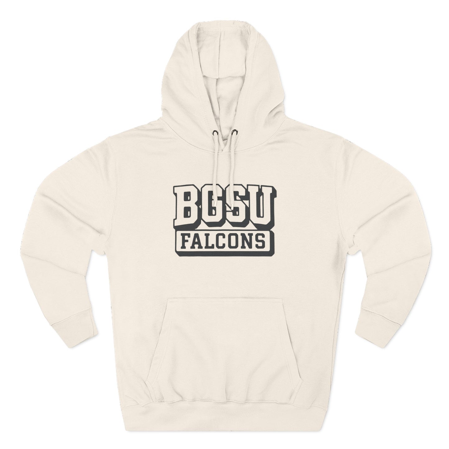 BGSU Three-Panel Fleece Hoodie