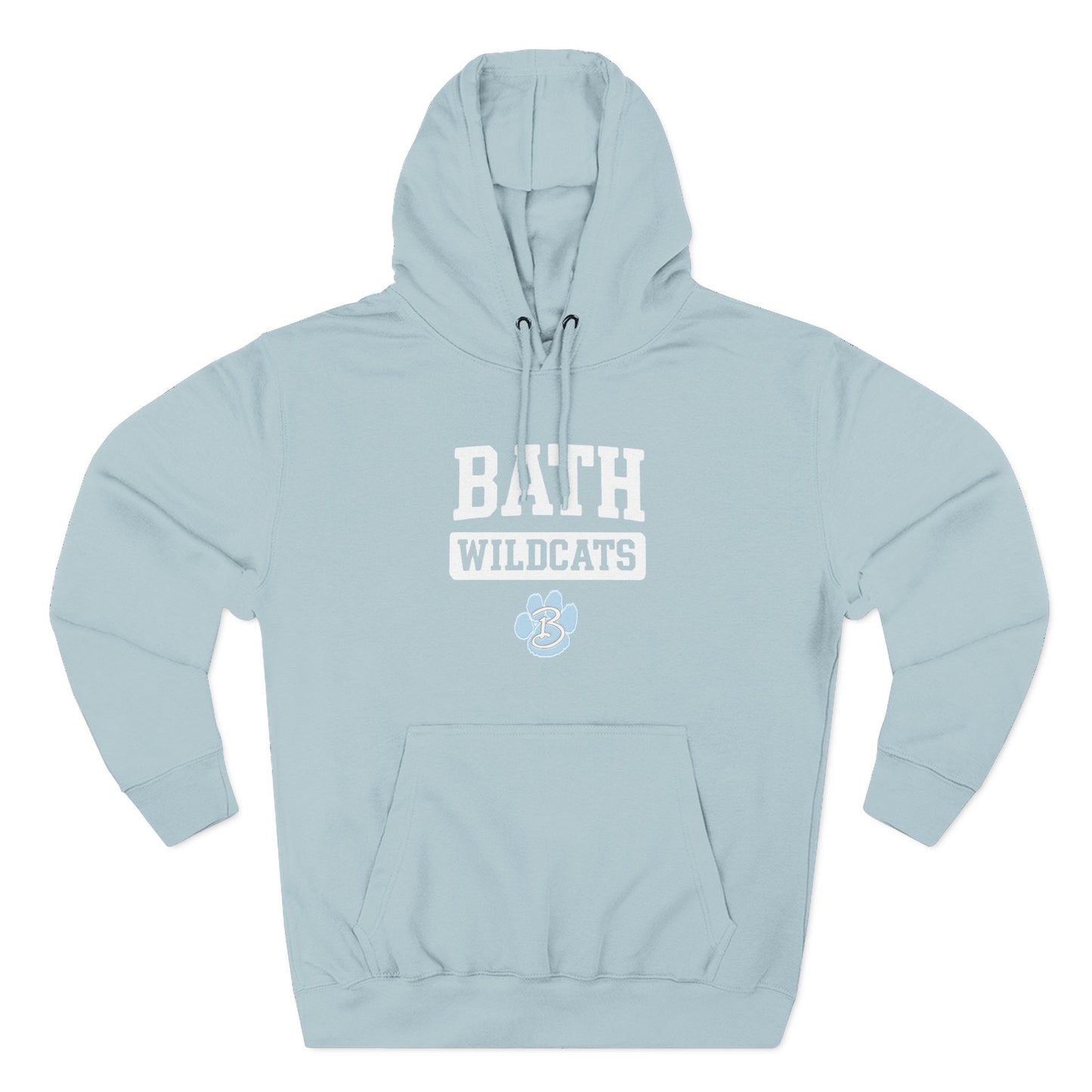 Bath Three-Panel Fleece Hoodie